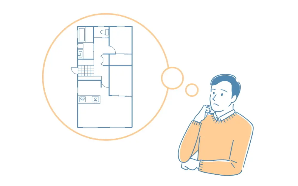 ワンルームから１LDKの家具付き賃貸
